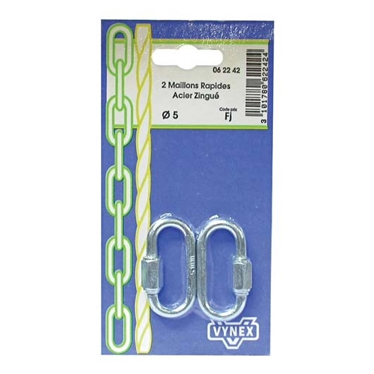 Maillon à vis d.3.5mm x2 sc - VYNEX