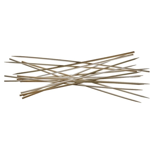 Lot de 100 brochettes 30 cm en bambou - COOK IN GARDEN