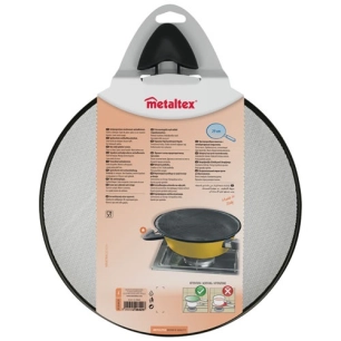 Couvercle anti éclaboussures 29cm bouton 206429 - METALTEX