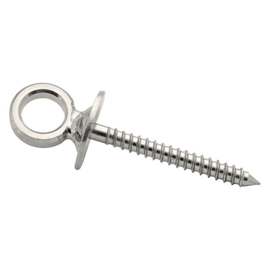 Piton à oeil vis bois acier inox. Øfil 8mm long.80mm uc2 - CHAPUIS