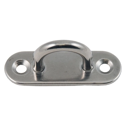 Platine à oeil acier inoxydable 80x26mm Øfil 8mm 740kg uc2 - CHAPUIS