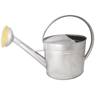 ARROSOIR 13L ACIER GALVA - POMME GALVA GRILLE LAITON - GUILLOUARD