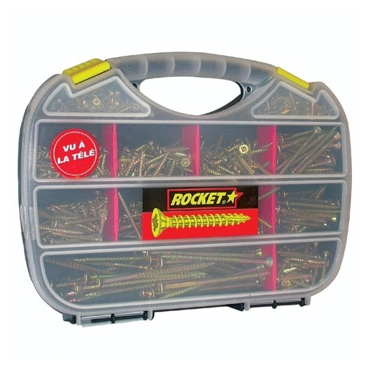 Vis rocket valisette 600 vis - VYNEX