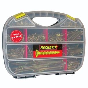 Vis rocket valisette 600 vis - VYNEX