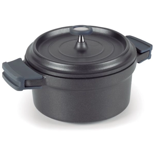 Cocotte ronde 20 cm Noire - Fundicion - LACOR