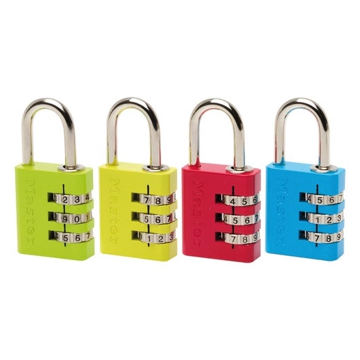 Cadenas 3 chiffres 30mn blister - MASTER LOCK