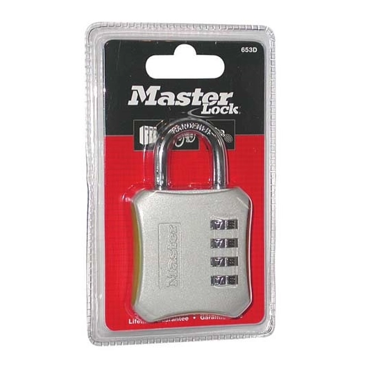 Cadenas 4 chif.couleur 51mm blister - MASTER LOCK