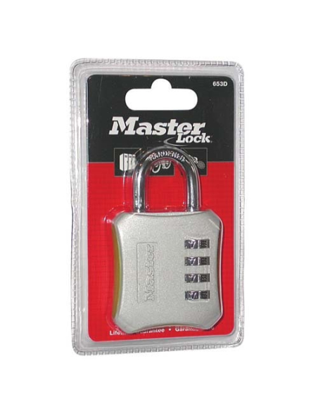 Cadenas 4 chif.couleur 51mm blister - MASTER LOCK