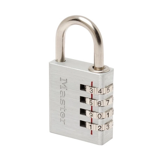Cadenas 4 chif.alu 40mm anse 27mm blister - MASTER LOCK