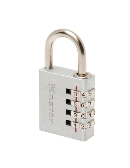 Cadenas 4 chif.alu 40mm anse 27mm blister - MASTER LOCK