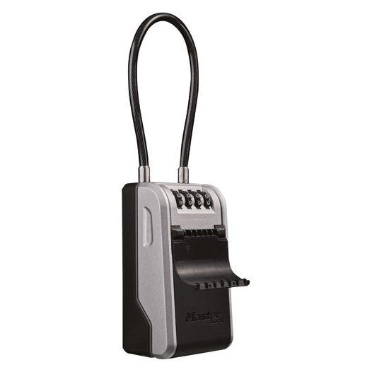 Boite a cle amovible à anse flexible programmation 4 chiffr - MASTER LOCK