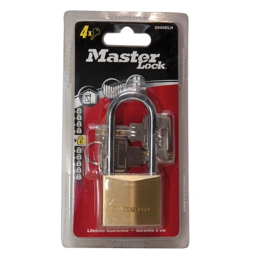 Cadenas laiton - 40 mm - anse acier 51 mm - MASTER LOCK