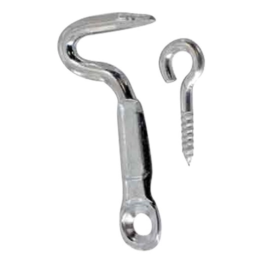 3 Crochet demi rond acier z 2.5x20 sc - VYNEX