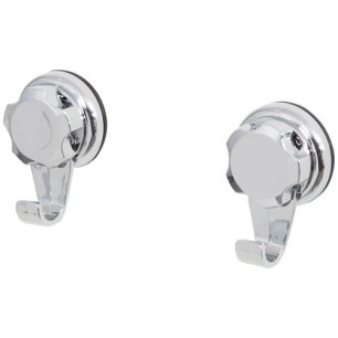 Petit crochet ventouse ABS lot de 2 - COMPACTOR