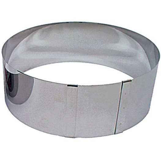 Cercle à entremet et à tarte extensible - LARES