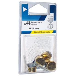 3 Patte à glace lait poli 16mm sc - VYNEX