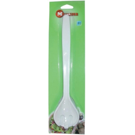 Couverts à salade en plastique 28 cm - METALTEX