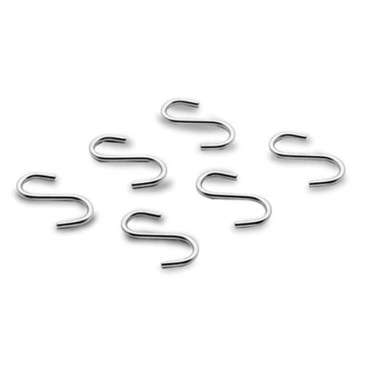 Crochets pour tringle murale lot de 6 - LACOR