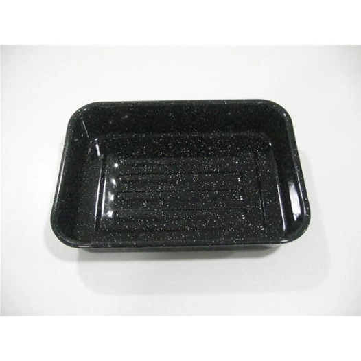 Plat four rectangulaire émail noir 36cm - Kitchen Roc - BEKA
