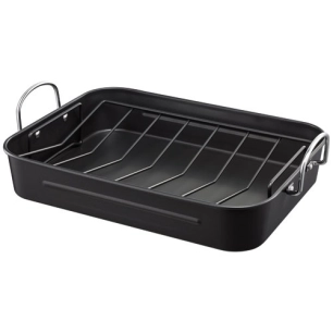 Plat à four rectangulaire 38 x 29 cm avec grille - BEKA