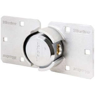 Moraillon et cadenas rond à clé 73mm. - MASTER LOCK