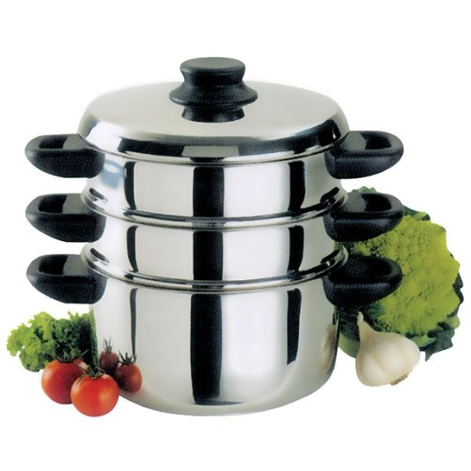Combiné vapeur inox 20 cm 3 corps - BAUMALU