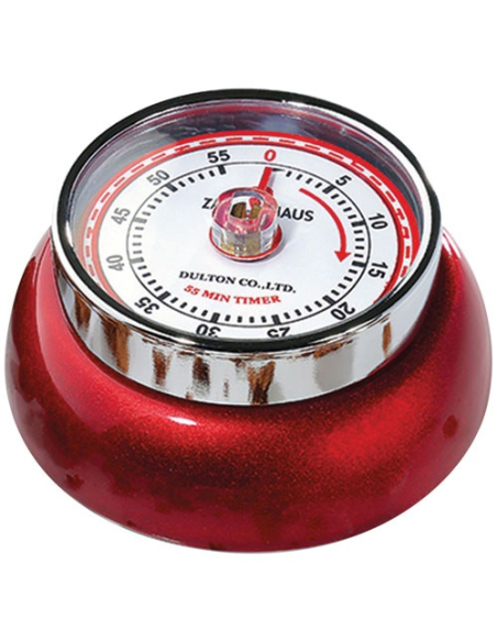 Minuteur aimanté Rouge Métallique - ZASSENHAUSS