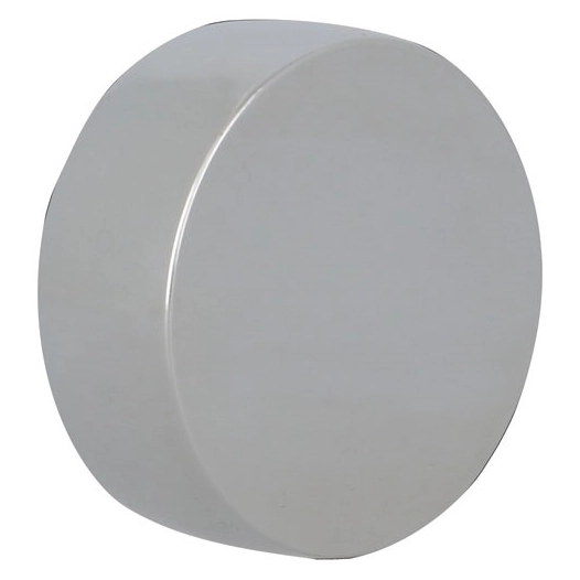 Bouchon D.25mm dressing métal chrome blister de 2 - MOBOIS