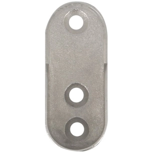 Naissance dressing 30x15 métal chrome x2 - MOBOIS