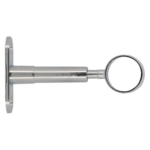 Support dressing d19mm réglable 60/90mm métal chrome - MOBOIS