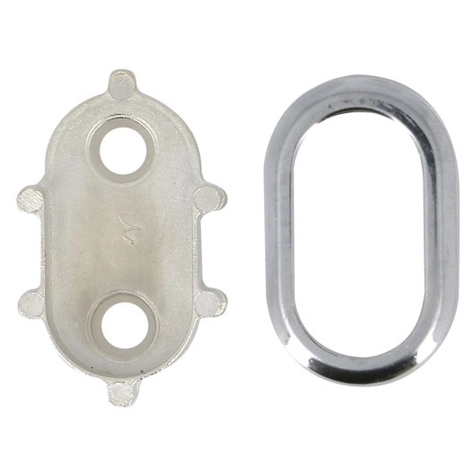 Naissance dressing 30x15 matal bague amov chrome - MOBOIS