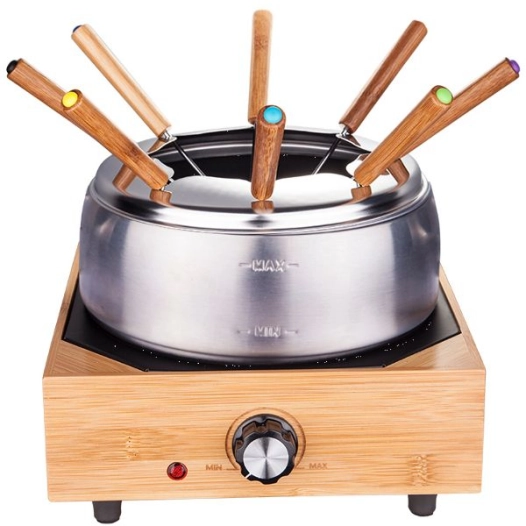 Service à fondue 8 personnes Bambou - Happy - 8320 - LITTLE BALANCE