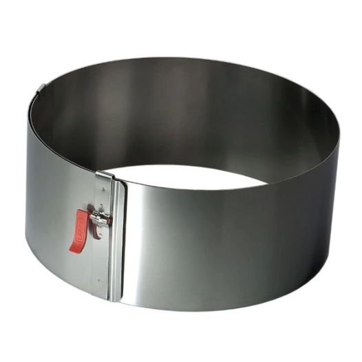 Cercle à pâtisserie extensible 18-30 cm / Hauteur 10 cm - LARES