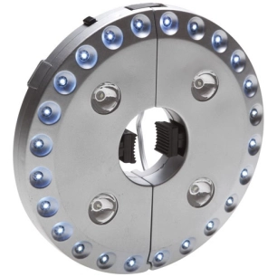 Lampe tente / parasol 28 led abs gris 16cm - CAO