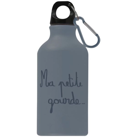 Gourde alu Bambino 0.40l bleu horizon - CAO