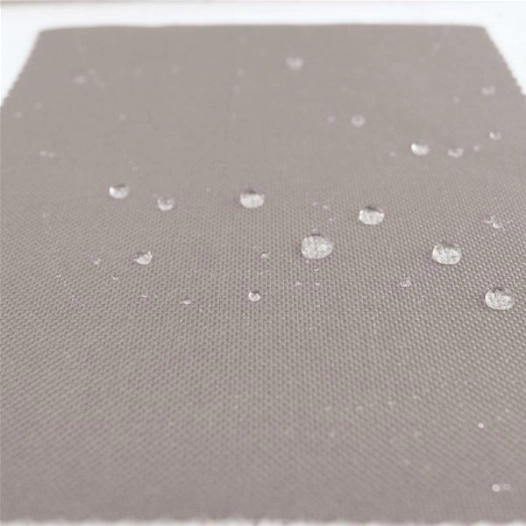 Housse table rectangulaire 6/8 pers. gris mastic opaque - JARDILINE