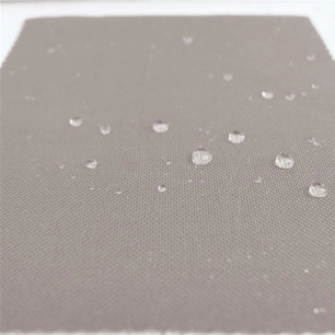 Housse table rectangulaire 6/8 pers. gris mastic opaque - JARDILINE