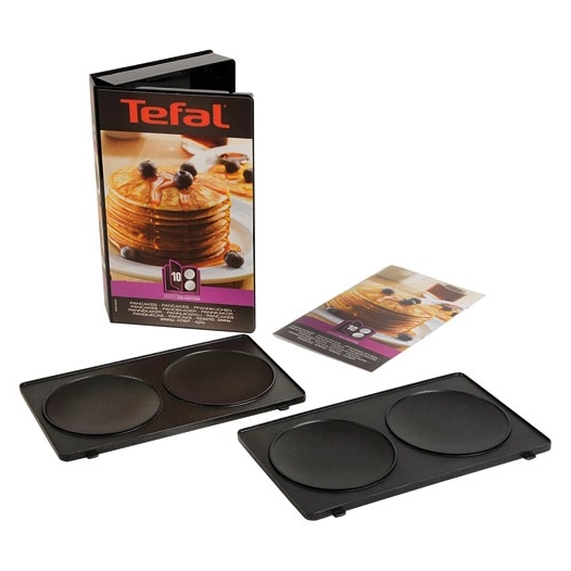 COFFRET SNACK COLLECTION.PLAQUES PANCAKES2)+1 LIVRE RECETTES - SEB
