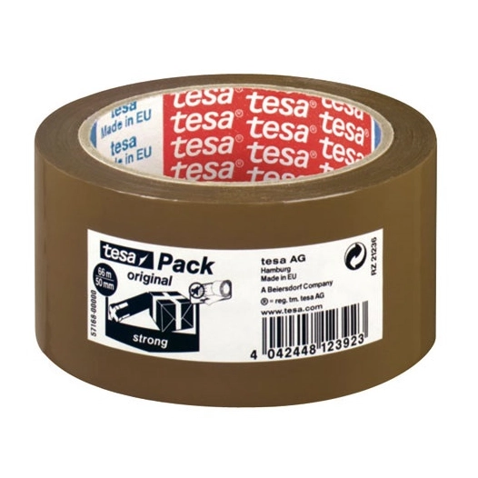 Pro emballage polypropylène brun strong 66x50mm - TESA