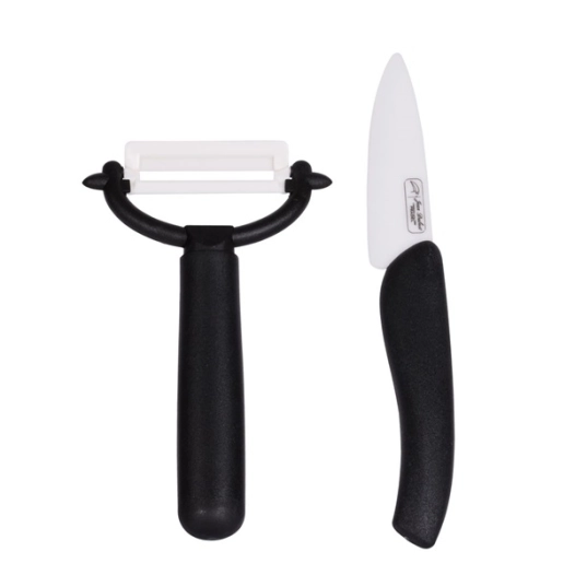Set Couteau Office 8 cm + Éplucheur - Céramic - JEAN DUBOST