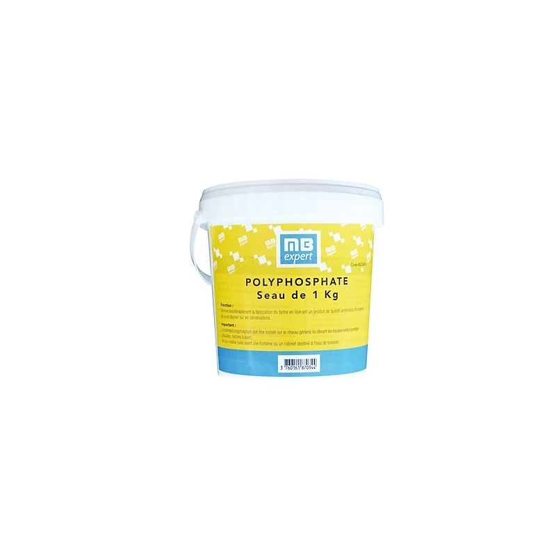 Seau de 1 kg de polyphosphate