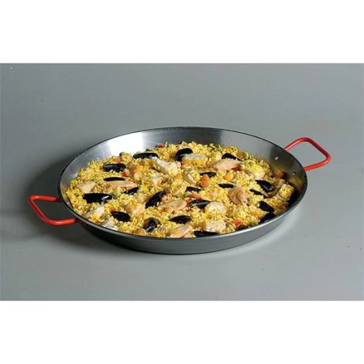 Plat à paëlla Acier Poli 60 cm - LA VALENCIANA