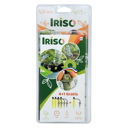 Lot de 4 goutteurs sur pied + 1 Offert - Iriso - GUILLOUARD