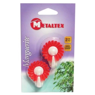 Crochet adh.marguerite x2 blist.292004 - METALTEX