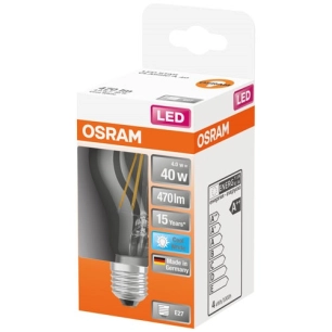 Led standard clair filament 4w e27 froid bte 1 - OSRAM