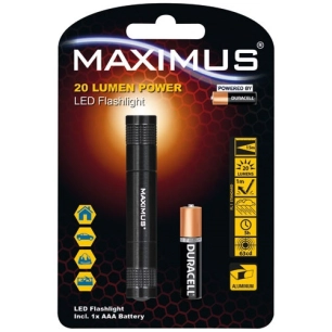 Lampe torche 20 lumens 0.5w maximus - MAXIMUS