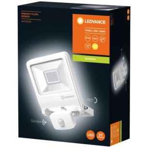 Projecteur endura flood 30w 2400lm 3000k blanc - LEDVANCE