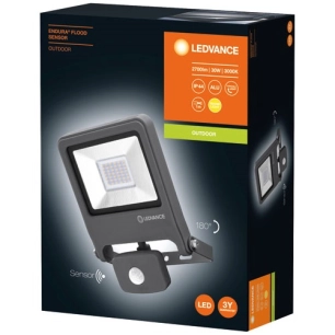 Projecteur endura flood 30w 2700lm 3000k gris - LEDVANCE