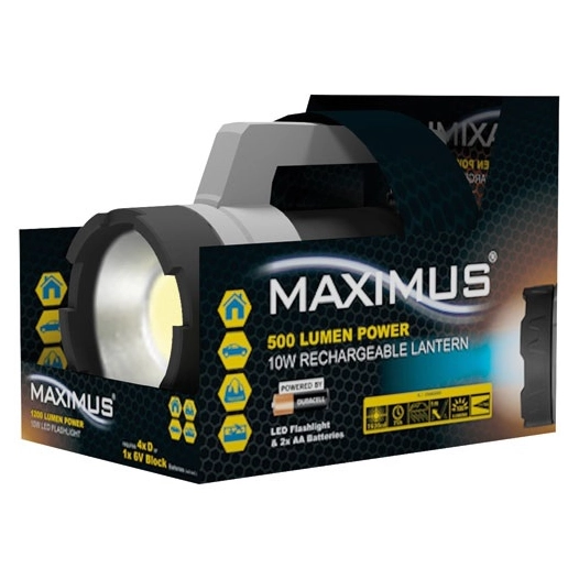 Lanterne maximus 500lm 5w ipx4 réglable - MAXIMUS