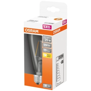 Led edison clair filament 2.5w e27 chaud bte 1 - OSRAM